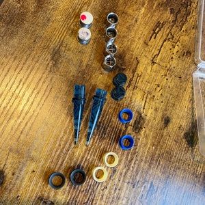 Size 0 ear gauge bundle, unisex